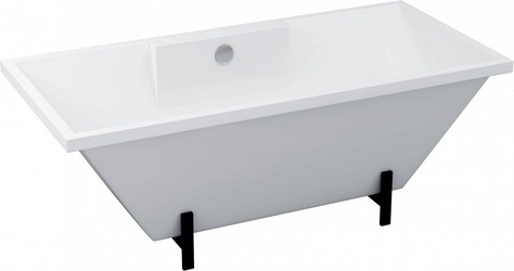 Ванна из искусственного камня Цвет и Стиль Спарта с ножками| 170x80x52