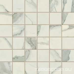 Мозаика AtlasConcorde Россия EMPIRE Empire Statuario Mosaic Lap/ЭМПАИР СТАТУАРИО МОЗАИКА ЛАП 30x30 Белый 