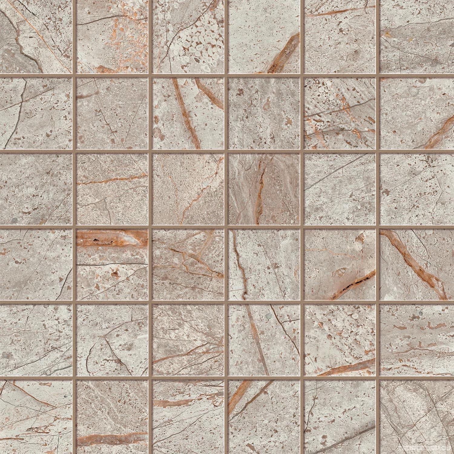 Мозаика AtlasConcorde Россия EMPIRE Empire Silver Root Mosaic Lap/ЭМПАИР СИЛЬВЕР РУТ МОЗАИКА ЛАП 30x30 Серый, фото 3