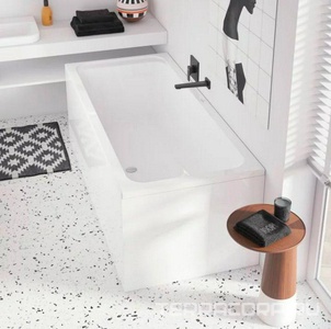 Ванна 1900(1895)х900хh500мм, (без ножек и удлиненного слива-перелива), (акрил цв. 01 white alpin),  ZZ Villeroy & Boch Architectura UBA199ARA2V-01