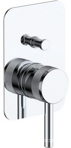 Смеситель для душа, встраиваемый в стену, с переключателем, (цв.хром),  ZZ Allen Brau Priority 5.31011-00