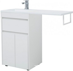 Раковина-столешница Даллас 110 L для мебели  Aquanet  110, (без тумбы не продается)ZZ Aquanet Токио 235497