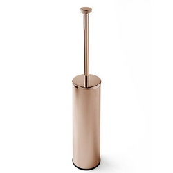 Ёрш для унитаза напольный (цв.Oro Rosa Lucido), Metal Tonda ZZ