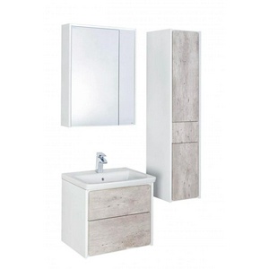 Зеркало-шкаф 60 см  с подсветкой, цвет белый  ZZ Roca Ronda ZRU9303007