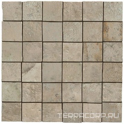 Aix Cendre Mosaico Tumbled ZZ 30x30