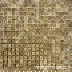Мозаика Спектр-М Натуральный камень Мозаика из камня на сетке М20-248-15Р 30.5x30.5 Комбинированный 