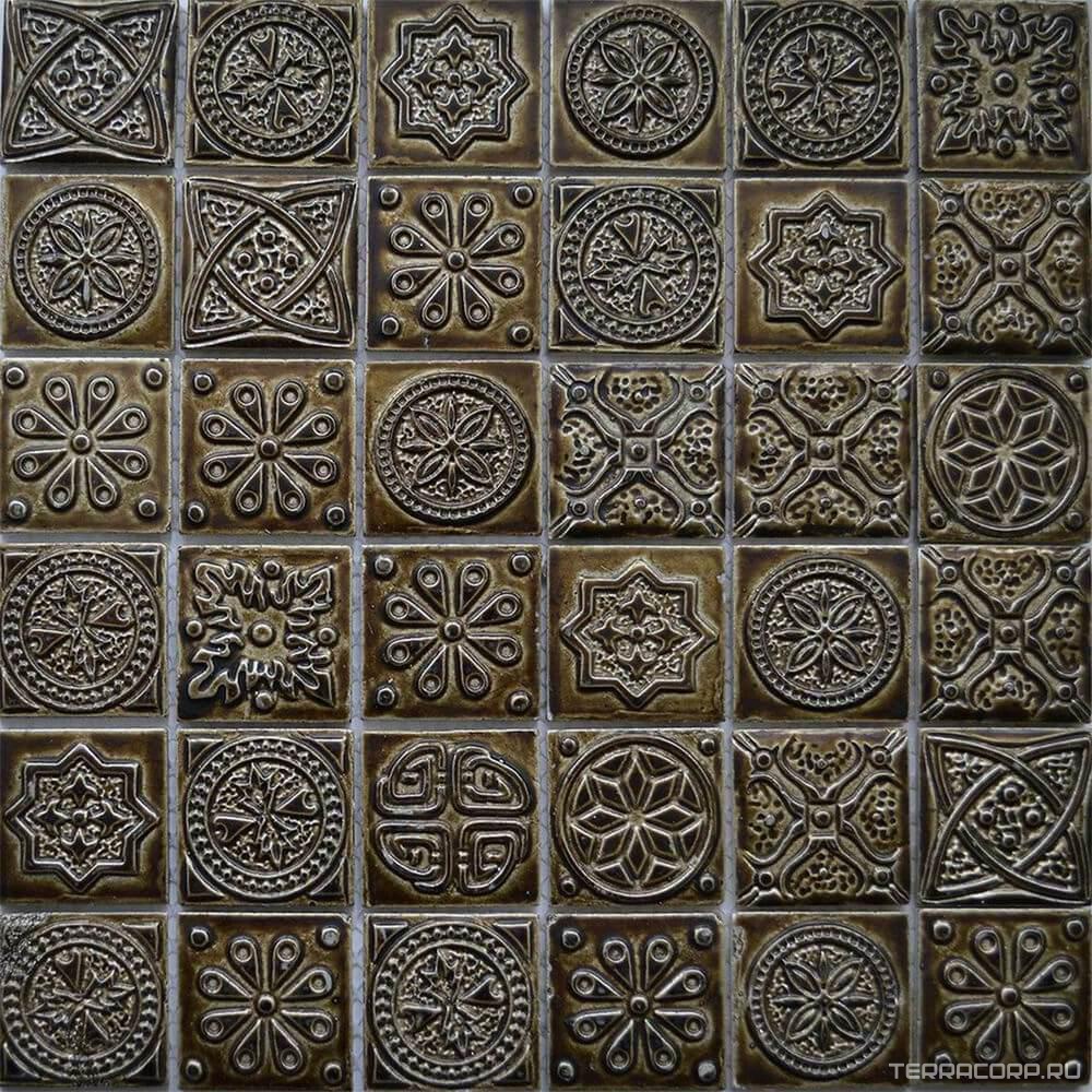 Мозаика Мастера Керамики Ceramic Мозаика KG4803 (чип 48x48) 30х30 Черный, фото 3