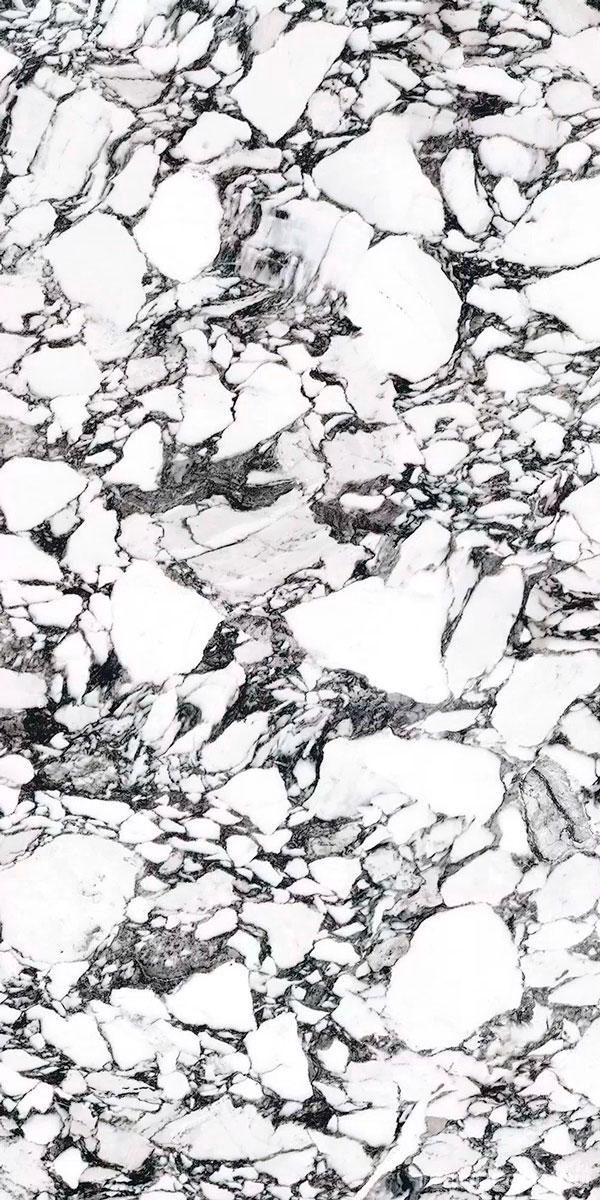 Керамогранит Florim B&W Marble Pebble High-Glossy 60x120 Серый, фото 6