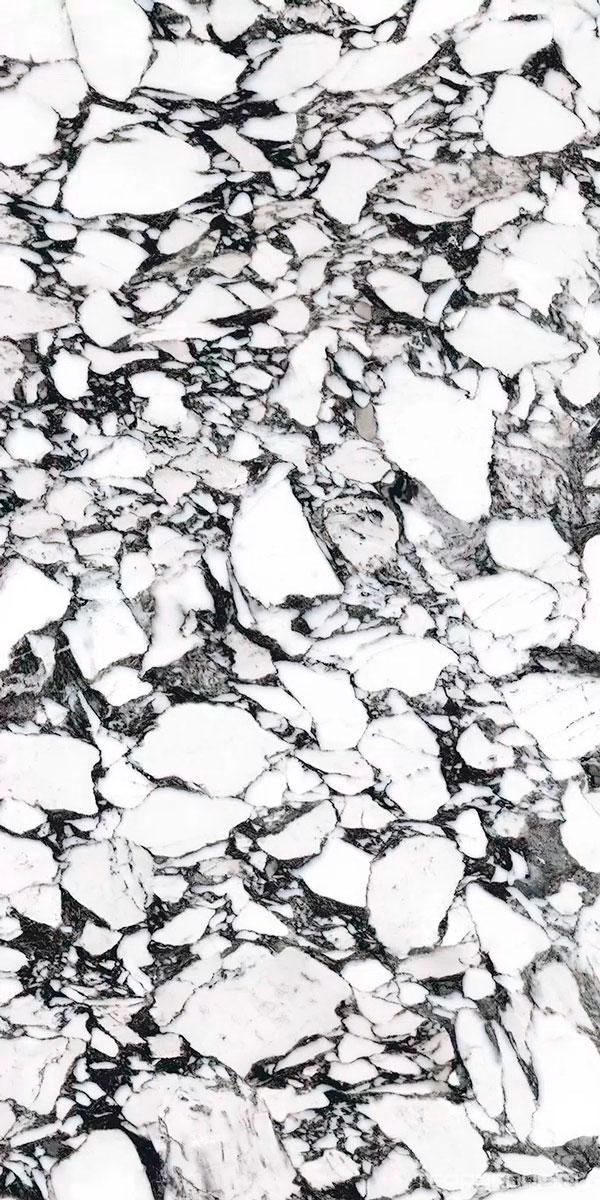 Керамогранит Florim B&W Marble Pebble High-Glossy 60x120 Серый, фото 3