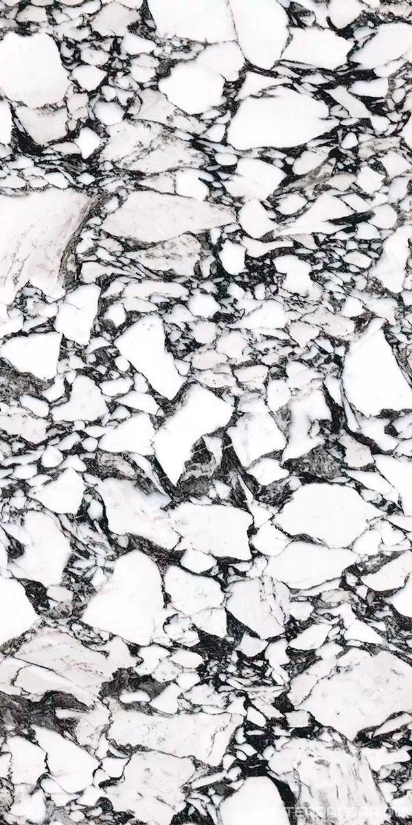 Керамогранит Florim B&W Marble Pebble High-Glossy 60x120 Серый, фото 7