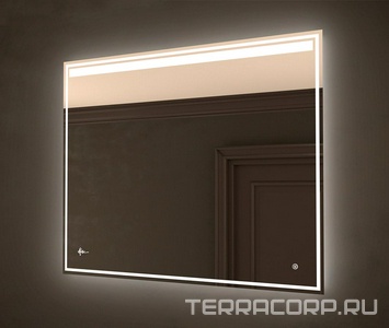 Зеркало прямоугольное 600х800 мм с подсветкой без подогрева  ZZ KVV Galaxy GX6080WH