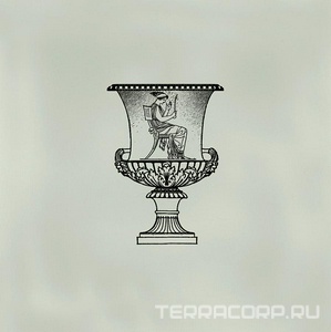 Керамическая плитка Kerama Marazzi Авеллино Декор  фисташковый Амфора F508 15х15 Зеленый 