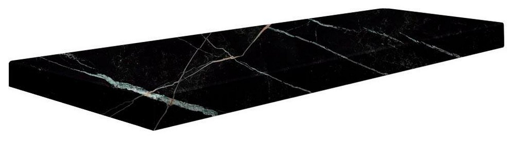 Ступени AtlasConcorde Россия EMPIRE Empire Calacatta Black Scal. Ang. Dx 33x160 /ЭМПАИР КАЛАК. БЛЭК СТУПЕНЬ УГЛОВАЯ ПР 33x160 Черный 