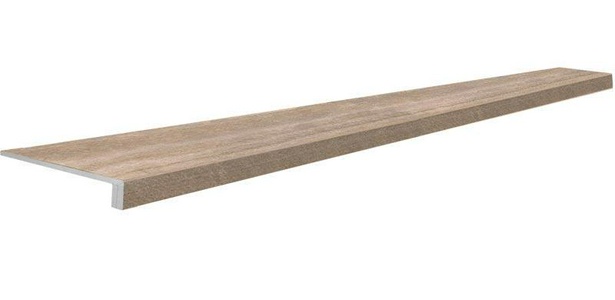 Ступени Kerama Marazzi Риальто Ступень Евро проходная  песочный (n057826) 34.5x236.5 Коричневый 