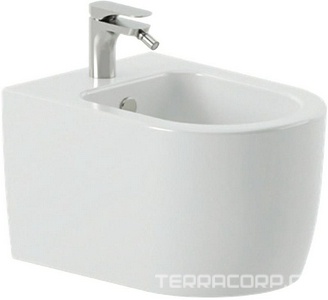 Биде подвесное 36х52см, крепёж в компл., (цв.белый),  ZZ ArtСeram Monet MNB001 01; 00