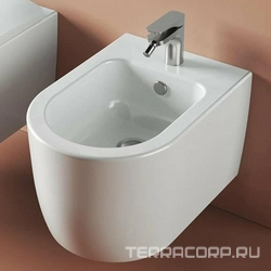 Биде подвесное 36х52см, крепёж в компл., (цв.белый),  ZZ ArtСeram Monet MNB001 01; 00