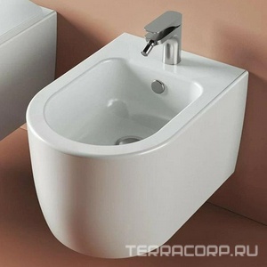 Биде подвесное 36х52см, крепёж в компл., (цв.белый),  ZZ ArtСeram Monet MNB001 01; 00