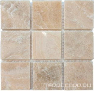 Мозаика Спектр-М Натуральный камень Мозаика из камня на сетке M20-100-48P 30.5x30.5 Комбинированный 