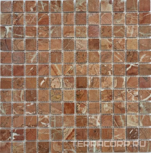 Мозаика Спектр-М Натуральный камень Мозаика из камня на сетке М20-359-23Р 30.5x30.5 Комбинированный 