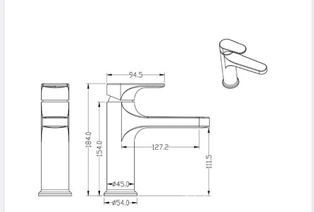 Смеситель для раковины SPECTRE Matt White, 451-MW, цв. белый, ZZ Boheme Универсал 451-MW