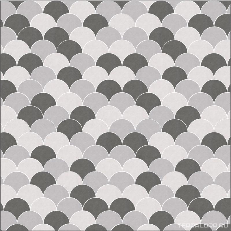 Мозаика Kerama Marazzi Универсал Модульное панно FishScale(n057484,n057481,n057479)ХХ 27x28,3 Комбинированный, фото 3