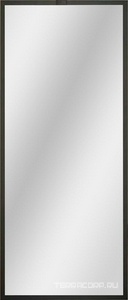 Шторка наборт  ванны 700х1500 мм, профиль черный, стекло прозрачное, ZZ Veconi PL85B PL85B-70-01-C7/PL85B-70-01-C8