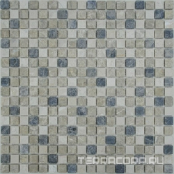 Мозаика из камня на сетке М20-274-15Т ZZ |30.5x30.5