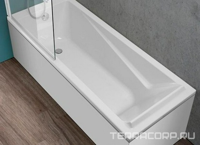 Ванна 170х75хh40,3см, прямоугольная, (БЕЗ ножек арт.811), (акрил),  ZZ Sanindusa Easy 8069000000