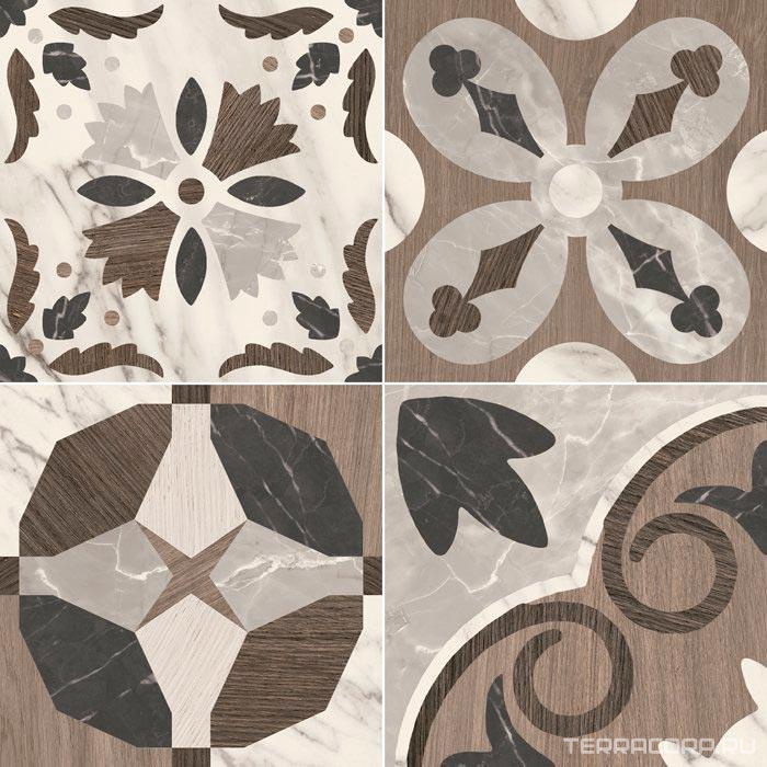 Керамогранит Sant Agostino Intarsi Glam Mix 20x20 Комбинированный, фото 3