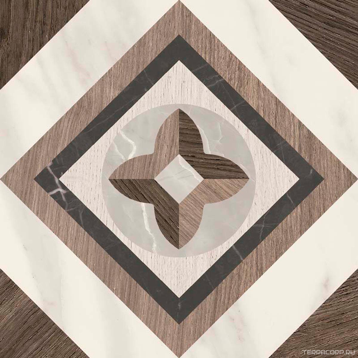 Керамогранит Sant Agostino Intarsi Glam 02 20x20 Комбинированный, фото 3