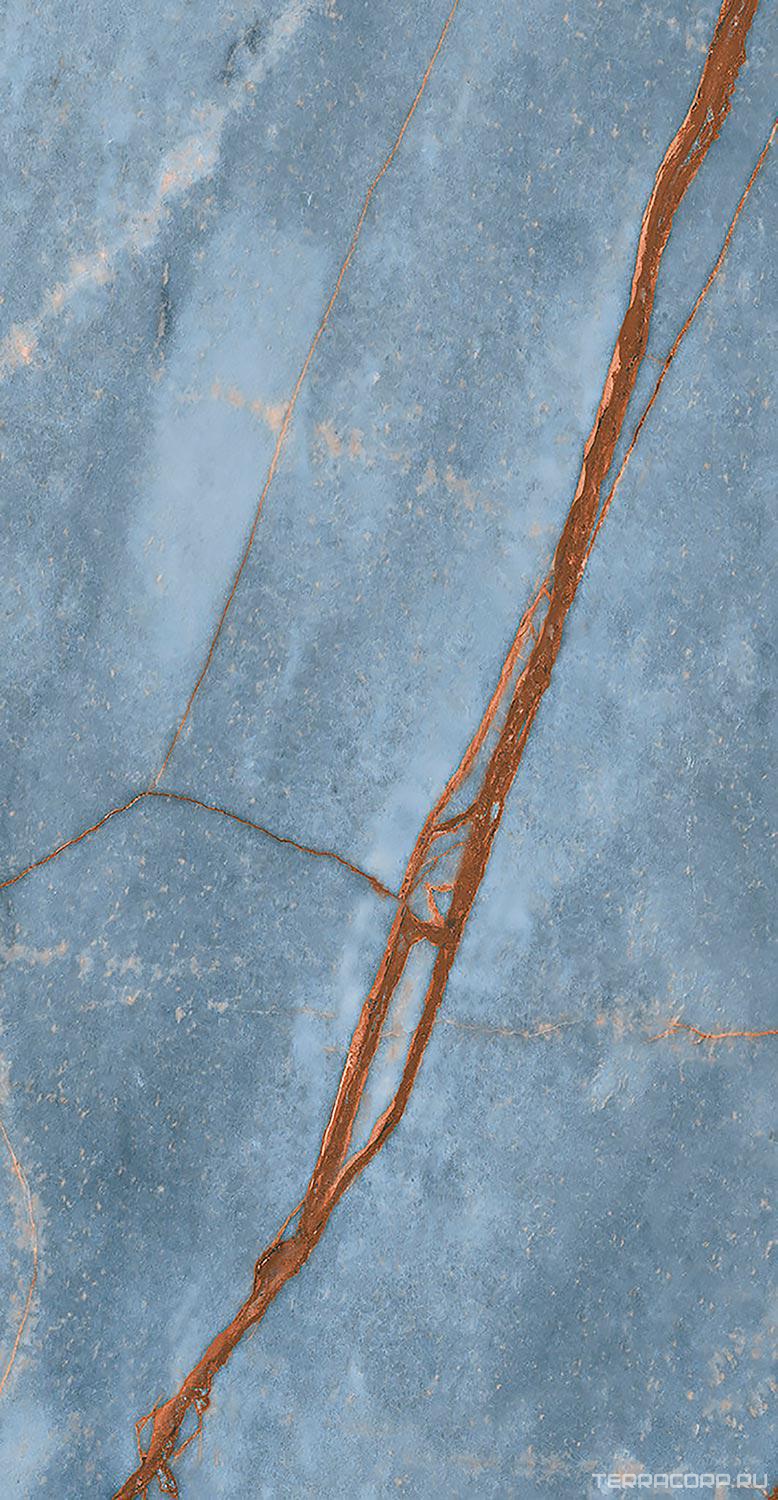 Керамогранит Florim Magnum Heritage Luxe Heritage Azure Glossy 60x120 Голубой, фото 7
