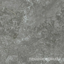 Риальто Нобиле серый тёмный лаппатированный обрезной 60x60
