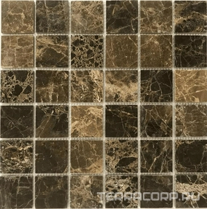 Мозаика Спектр-М Натуральный камень Мозаика из камня на сетке М20-288-48Р 30.5x30.5 Комбинированный 