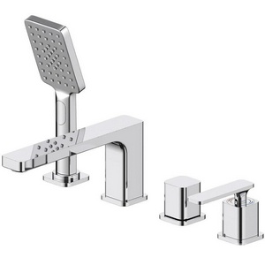 Смеситель на борт ванны, на 4 отверстия, цвет хром глянец ZZ Timo torne 4330/00 (4330/00Y)