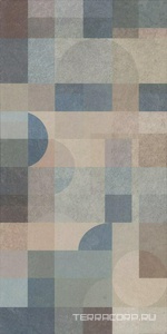 Керамическая плитка Kerama Marazzi Чементо Декор  2 матовый обрезной 30x60 Комбинированный 