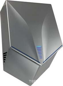 Сушилка для рук, модель V-windblade- премиум1000W цвет сатин хром ZZ GFmark GFmark 6860s