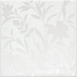 Декор Барберино 4 белый глянцевый 20x20