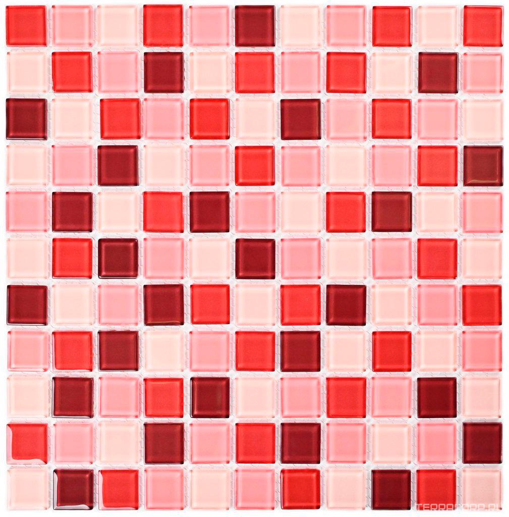 Мозаика Bonaparte Мозаика стеклянная Plum mix (25x25x4) 30x30 Комбинированный, фото 3