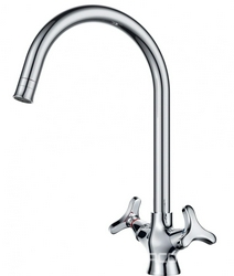 Смеситель D&K Goethe Hessen DA1382441 для кухонной мойки| 18x34x25