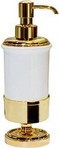 Дозатор настольный, (цв.золото/керамика),  ZZ TW Collection Bristol TWBR180oro