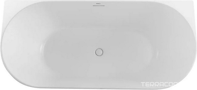 Ванна 1700x800xh560мм, пристенная, слив-перелив, пробка слива цв.белый в компл., (акрил цв.белый), BelBagno ZZ BelBagno Универсал BB412-1700-800