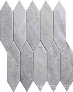 Мозаика Bonaparte Мозаика керамогранитная Level light 25,5x31,3 Комбинированный 