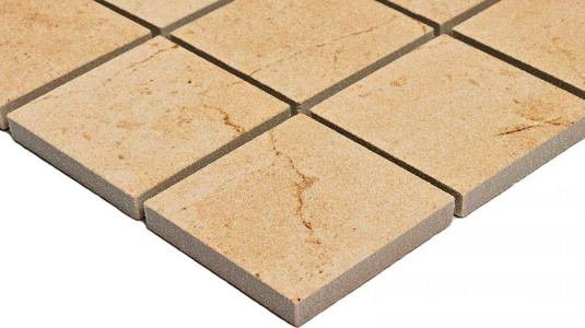 Мозаика Bonaparte Мозаика керамогранитная Status Beige (48x48x6) 30,3x30,3 Комбинированный 