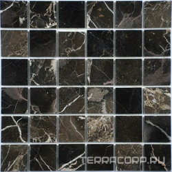 Мозаика из камня на сетке М20-302-48Р ZZ 30.5x30.5