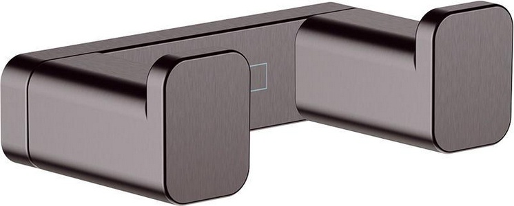 Крючок двойной (цв.шлиф.черный хром),  Hansgrohe AddStoris 41755340