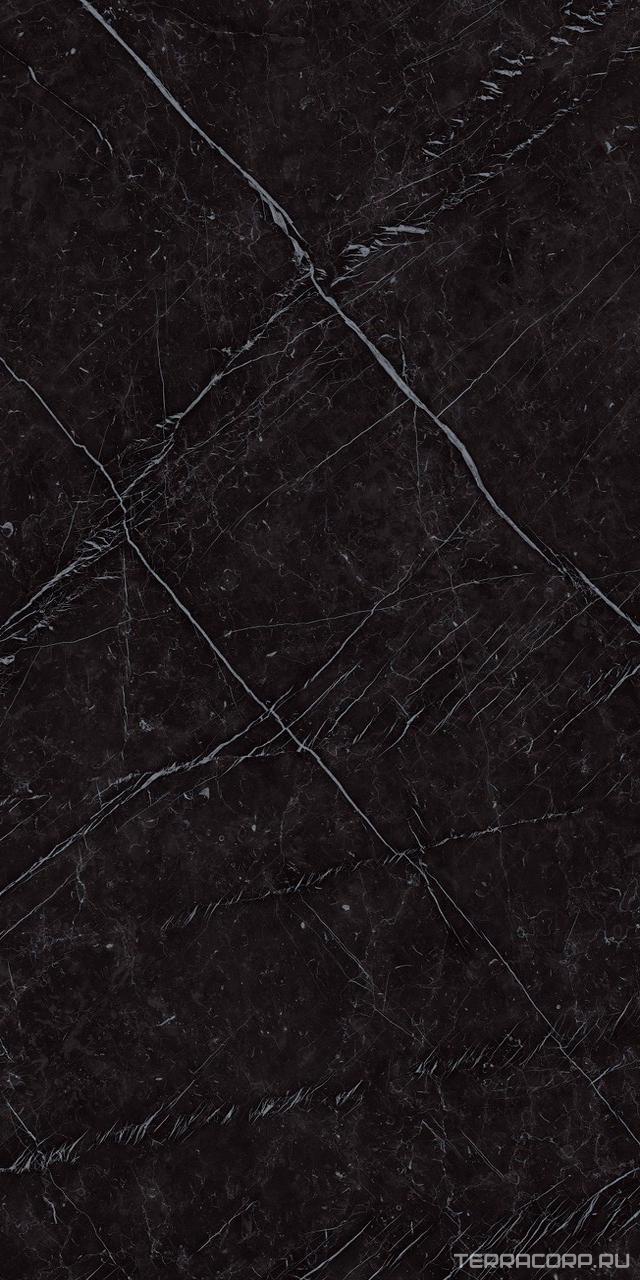 Керамогранит Atlas Concorde Italy Marvel Stone Marvel Nero Marquina 75x150 Lappato XX Черный, фото 4