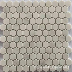 Мозаика из камня на сетке X21-013-P ZZ 28.5x29