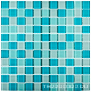 Мозаика Bonaparte Мозаика стеклянная Marina (25x25x4) 30x30 Комбинированный 
