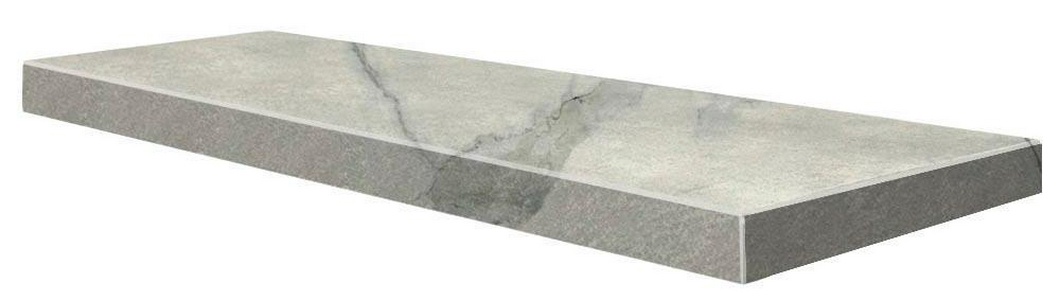 Ступени AtlasConcorde Россия EMPIRE Empire Statuario Scal. Ang. Sx 33x60/ЭМПАИР СТАТУАРИО СТУПЕНЬ УГЛОВАЯ ЛЕВ 33x60 Белый 