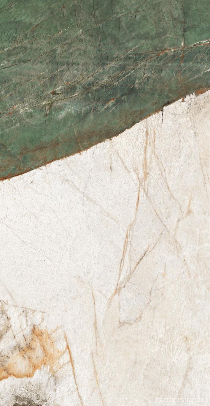 Керамогранит Florim Heritage Luxe Heritage Aqua Glossy 60x120 Зеленый, фото 4